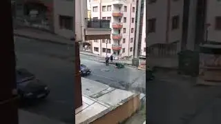 Rize'de Sokak Ortasında Çatışma!