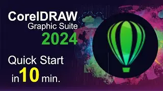 CorelDRAW - Tutorial for Beginners in 10 MINUTES! | 2024