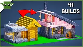 We Transformed Every Minecraft Plains Village Build into Cherry