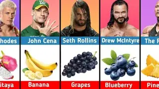 WWE Wrestlers And Their Favourite Fruits