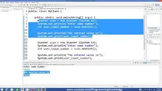 Java Tutorial For Beginners 5   Getting User Input using Java