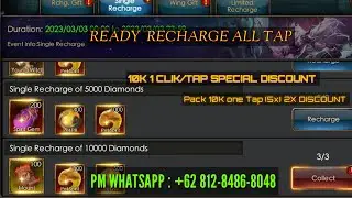 READY ALL TAP RECHARGE SPECIAL DISCOUNT !! LEGACY OF DISCORD