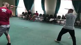 Семинар маэстро сицилийского стилета и бостона Джузеппе Бонаккорси, школа Санта- Мария, Сицилия.