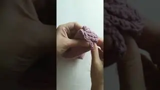 Вязаная повязка для девочки узелком