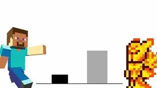 Minecraft vs Terraria Power Levels Remake