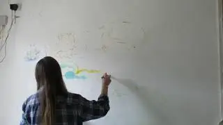 Рисую на стене Часть1