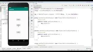 Tutorial 12 : Play music | Android App Development for Beginners