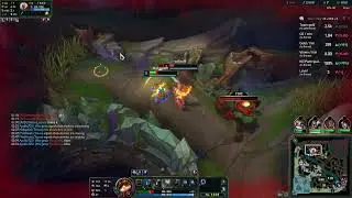 Teemo 1 v 2 Eve and Kayle get owned