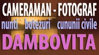 Filmare fotografie nunta, botez, cununie civila, fotograf, cameraman Targoviste Dambovita pret bun