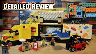 LEGO City Yellow Delivery Truck review! Set 60440 is big, yellow, and pricey but is it good value?