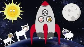 Zoom Zoom Zoom! We're going to the moon! Nursery Rhyme for Babies and Toddlers from Sing and Learn