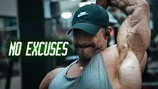 NO EXCUSES ONLY HARDWORK - Gym Motivation 👊