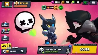 COMMENT MONTER CROW/CORBAC EN SURVIVANT SOLO sur BRAWLSTARS ? ( astuces ) - BRAWLSTARS FR