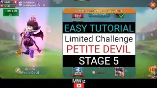 Limited Challenge Stage 5 Trick vs Trick Beatrix (Lords Mobile Limited Challenge Petite Devil)