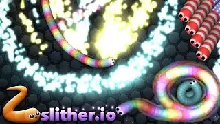 My Slither.io Gameplay - Trying for the first time
