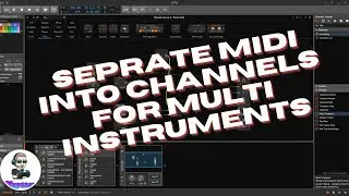 Using Bitwig's Notegrid to separate midi track in to separate tracks