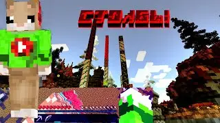 НАШЁЛ 20+  блоков в столбах на сервере cristalix