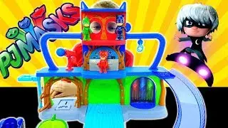I Pj Masks Super Pigiamini Giochi per bambini - Fantastico video Non svegliare Papa e Super Alex