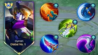 DYRROTH BEST BUILD FOR CRITICAL DAMAGE HACK!🤫 (YOU MUST TRY)