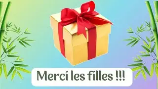Énorme MERCI pour votre gentillesse