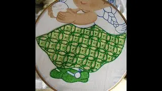 VESTIDO NIÑA LIMON  ,,CREACIONES EFFI