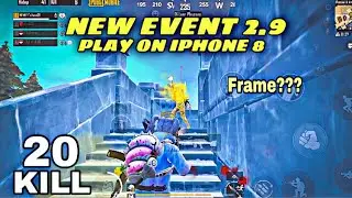 🔥New Event Update 2.9 PUBG on iPhone8 smooth + 60fps | PUBG Mobile