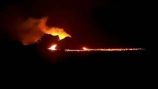 Reykjanes Volcano Breaks Apart - April 07 2024