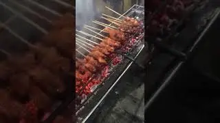 STREET FOODS #shorts #satisfying #asmr #bbq #streetfood