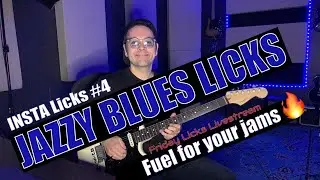Jazzy Blues Licks MIXING Pentatonic, Diminished & Mixolydian | Guitar Lesson