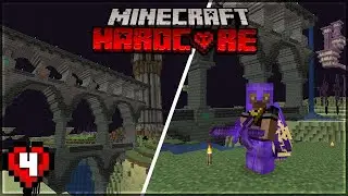 Minecraft 1.18 Hardcore Lets Play | Upgrades, FULL NETHERITE and Aqueduct Building | Episode 4