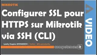 180# Configurer un certificat SSL pour HTTPS sur Mikrotik via SSH