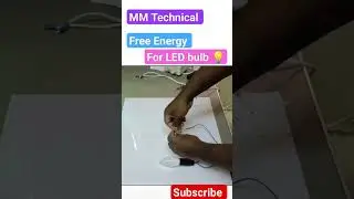 Free Energy for LED Bulb #shortvideo