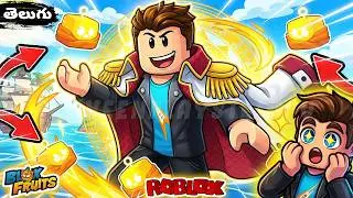 🔥First Time Using Buddha Fruit.. 🔥And It's CRAZY Powerful! | Roblox Blox Fruits Gameplay in Telugu