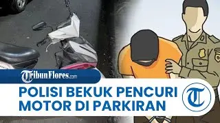 Polisi Bekuk Pencuri Motor di Parkiran Rumah Sakit Leona Kota Kupang, NTT