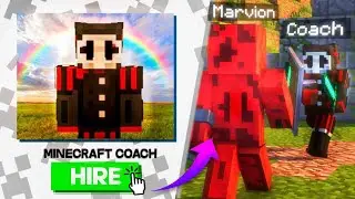 I Hired a Minecraft PvP Coach And Then Defeated Him...