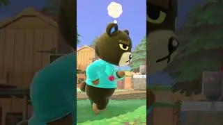 Checking on my Villagers in Animal Crossing New Horizons