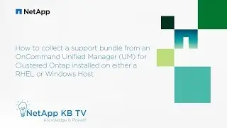 How to collect a support bundle from an OCUM for CDOT installed on either a RHEL or Windows Host