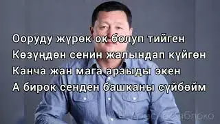Сыймык Бейшекеев "Арзуу". Караоке