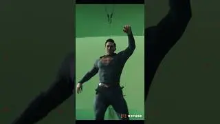 Superman travels through a wormhole - behind the scenes #superman #vfx #dc #supermanandlois
