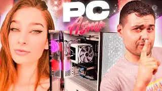 0 RUIDOS!!, Asi es el pc Gaming para ASMR de  @AkumaGirrl ASMR