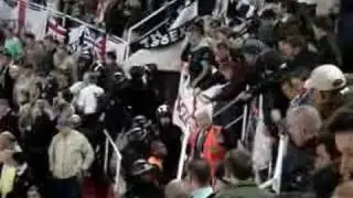 Seville v Spurs Police Riots