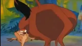 Timon and Pumbaa - Pumbaa Butt Shake