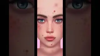 Asmr face treatment animation 