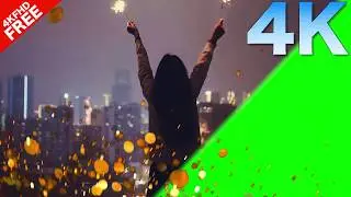 4K Magic particles Green Screen Video ZzLAB