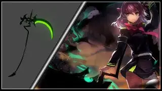 Seraph of the End Shinoa Hīragi Scythe | Blender 3D Modeling