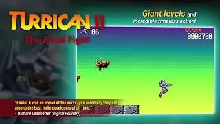 Turrican Flashback Launch Trailer