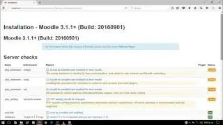 Moodle 3.1.2 - Installation process SQLi