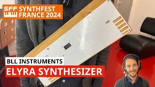 BLL Instruments Elyra - Weird Strumming Synthesizer | SynthFest France 2024