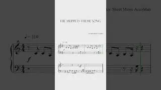 The Muppets Theme Song Sheet Music 
