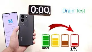 Vivo V29 Pro Battery drain Test after Funtouch OS 14 Update